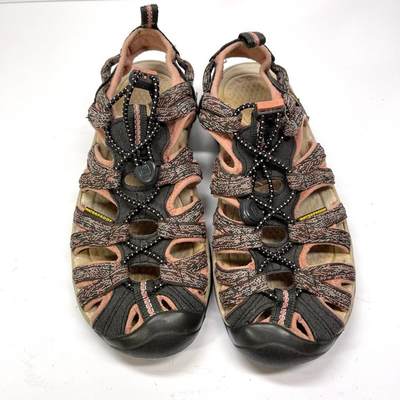 Keen Sandals Women’s Size 7 Whisper Lightweight Trail Coral Tan - Picture 2 of 10